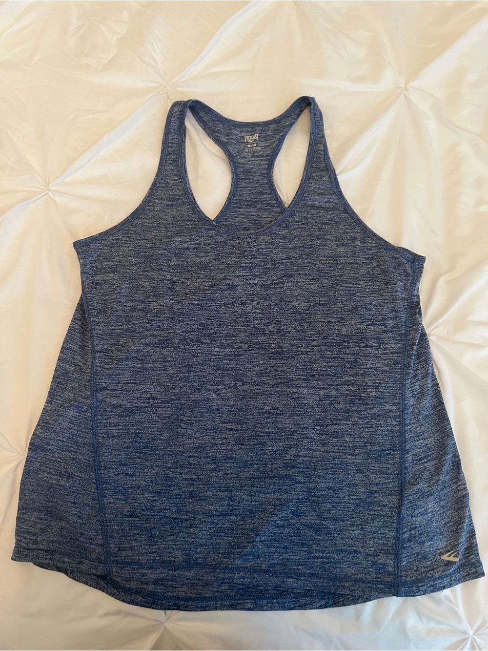 Everlast Blue Heather Racerback Tank Top